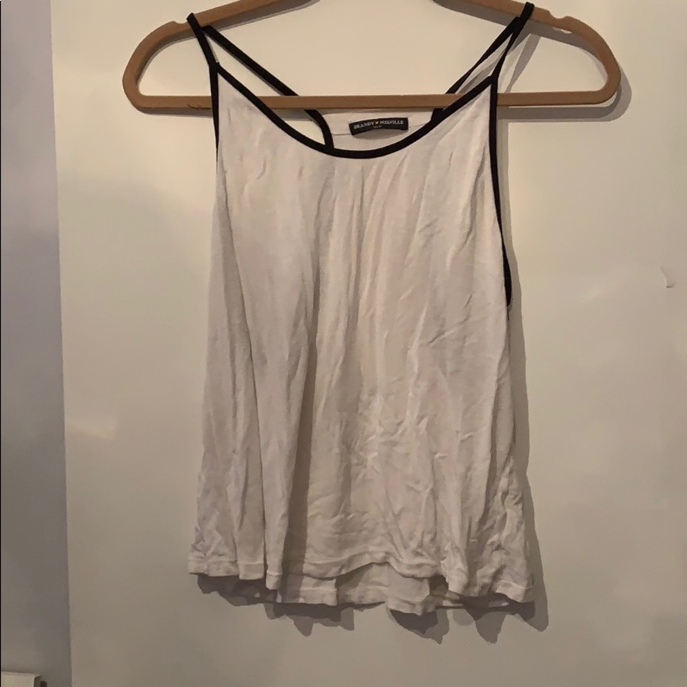 White tank top